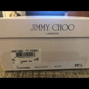 Brand new Jimmy Choo crocodile heels